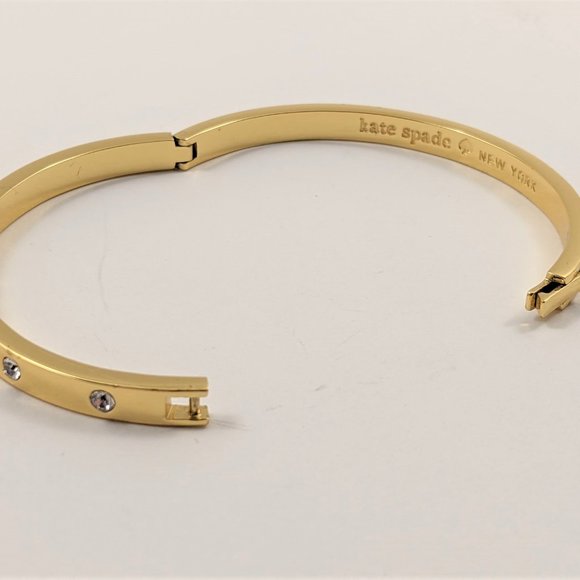 Kate Spade Stone Hinged Bangle - Picture 3 of 5